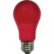 Светодиодная лампа Ecola classic LED color 8,0W A55 220V E27 Red Красная 360° (композит) 108x55