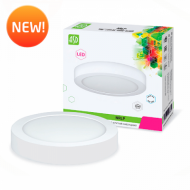 Панель светодиодная круглая NRLP-eco 24Вт 160-260В 4000К 1920Лм 300мм белая накладная IP40