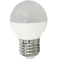 Светодиодная лампа Ecola globe LED 8,0W G45 220V E27 4000K шар (композит) 75x45