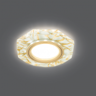 Встраиваемый точечный светильник Gauss Backlight BL072 Кристалл с LED подсветкой 2700K