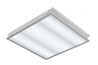 Светодиодный светильник "ВАРТОН" для гипсокартонных потолков 570*570*65мм 54 ВТ 6500К с функцией аварийного освещения