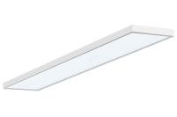 Светодиодный светильник "GAUSS" офис встраиваемый/накладной 1195*180*50 мм 25 ВТ 6500К с призматическим рассеивателем