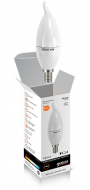 Лампа Gauss Elementary светодиодная свеча на ветру 6W E14 2700K