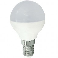 Светодиодная лампа Ecola globe LED 8,0W G45 220V E14 4000K шар (композит) 77x45