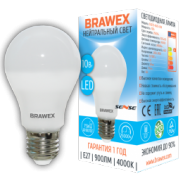 Светодиодная лампа BRAWEX SENSE 10Вт 4000К А60 Е27