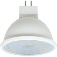 Светодиодная лампа Ecola MR16 LED 7,0W 220V GU5.3 4200K прозрачное стекло (композит) 48x50