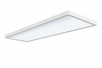 Светодиодный светильник "ВАРТОН" офисный встраиваемый/накладной 595*180*50мм 18 ВТ 6500К с функцией аварийного освещения