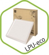 Панель светодиодная ASD LPU-eco ПРИЗМА 36Вт 6500К 595х595х25мм без ЭПРА БЕЛАЯ IP40
